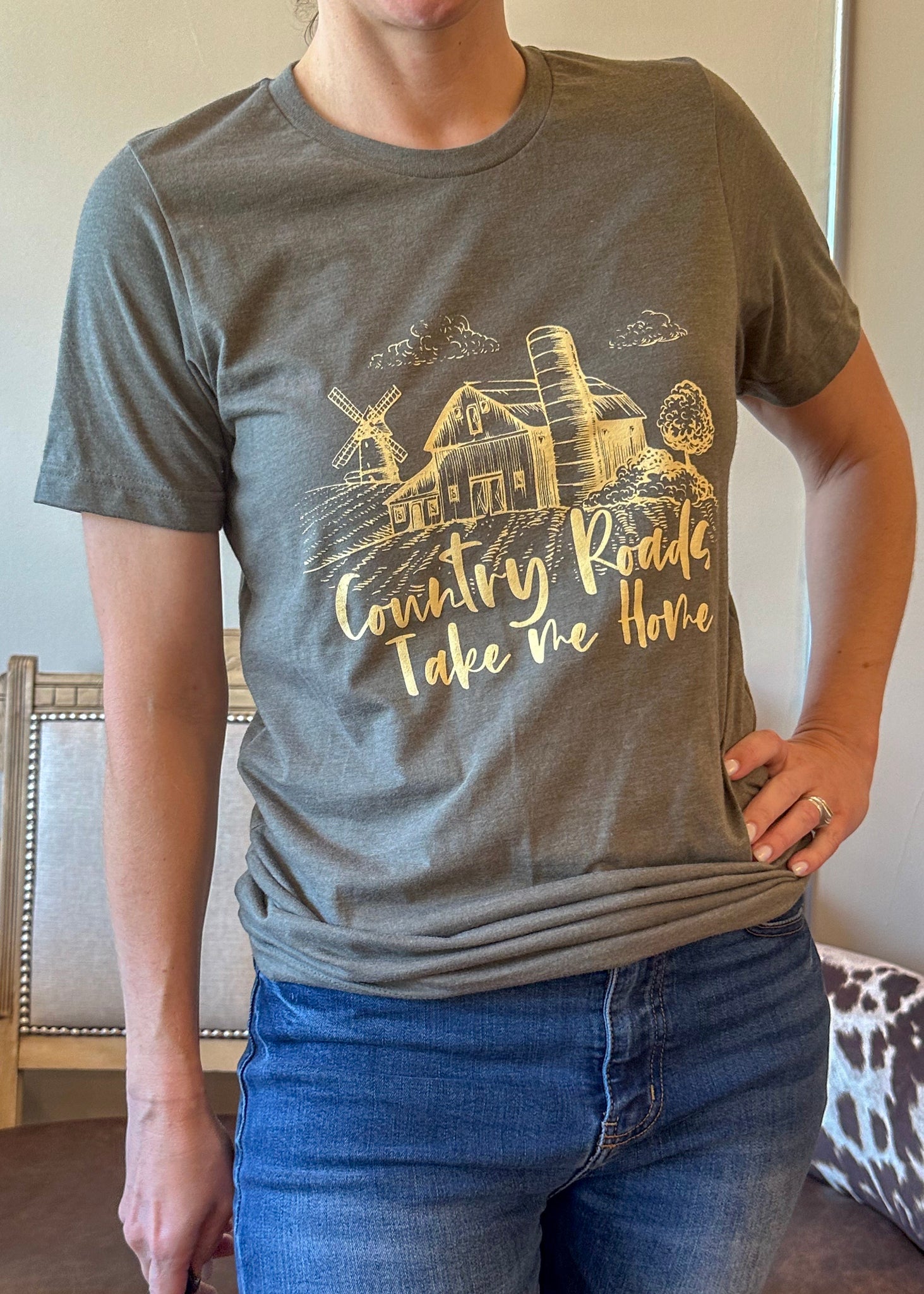 Country Roads Take me Home Tee